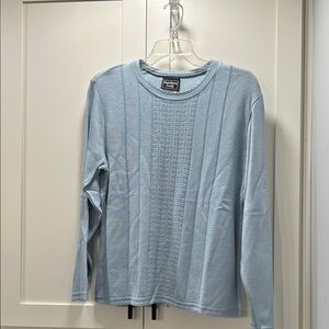 Vintage Southern Lady Women’s Powder Blue Crewneck Sweater